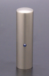 実印 ジュエルズチタン+ ブルーサファイヤ 16.5mm