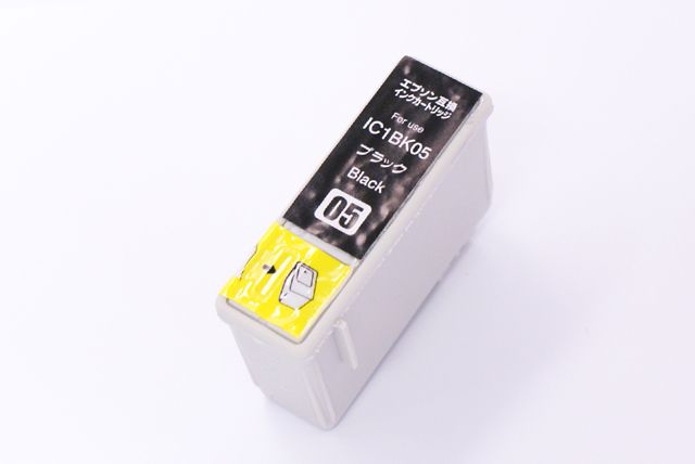 互換性インクカートリッジ エプソン（EPSON）互換インク IC1BK05 （ブラック）