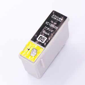 互換インクカートリッジ エプソン（EPSON）互換インク IC1BK05（ブラック）