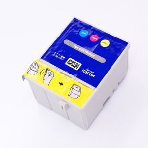 互換性インクカートリッジ エプソン（EPSON）互換インク IC3CL04 （3色一体型 IC04【C/M/Y】）