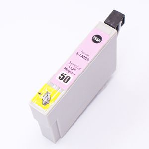 互換性インクカートリッジ エプソン（EPSON）互換インク ICLM50 （ライトマゼンタ）