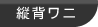 縦背ワニ