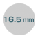 ���� �T�C�Y16.5mm