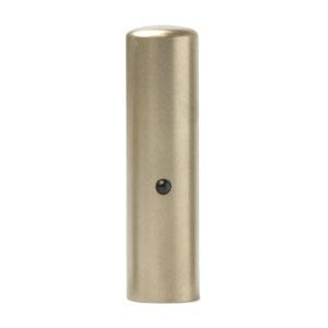 チタン印鑑/会社実印/オニキス/16.5mm（寸胴タイプ）　【印鑑ケース付】