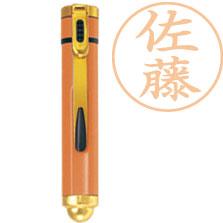 シャチハタ/【ボディー色：オレンジ】 （別注品）/