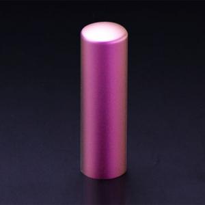 チタン印鑑/実印/キューティーベリー/18.0mm 【印鑑ケース付】 チタン印鑑/実印/キューティーベリー/18.0mm 【印鑑ケース付】
