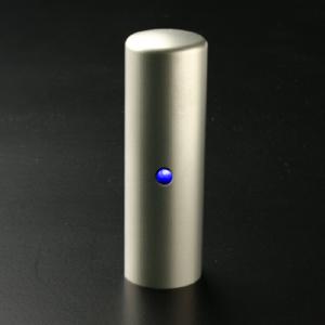 チタン印鑑/実印/ラピスラズリ/18.0mm 【印鑑ケース付】 チタン印鑑/実印/ラピスラズリ/18.0mm 【印鑑ケース付】
