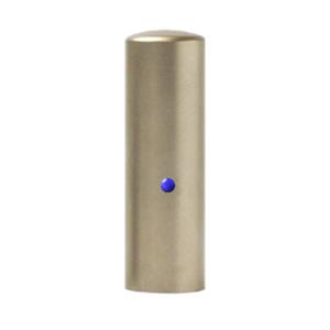 チタン印鑑/会社銀行印/ラピスラズリ/18.0mm(寸胴タイプ) 【印鑑ケース付】 チタン印鑑/会社銀行印/ラピスラズリ/18.0mm(寸胴タイプ) 【印鑑ケース付】
