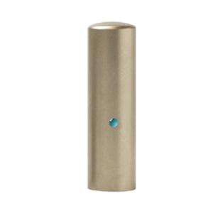 チタン印鑑/会社実印/ブルートパーズ/16.5mm(寸胴タイプ) 【印鑑ケース付】 チタン印鑑/会社実印/ブルートパーズ/16.5mm(寸胴タイプ) 【印鑑ケース付】