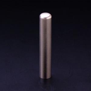 チタン印鑑/認め印/ブラストチタン/10.5mm 【印鑑ケース付】 チタン印鑑/認め印/ブラストチタン/10.5mm 【印鑑ケース付】