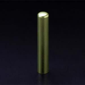 チタン印鑑/認め印/シャンパンライム/10.5mm 【印鑑ケース付】 チタン印鑑/認め印/シャンパンライム/10.5mm 【印鑑ケース付】
