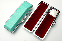 印鑑ケース ヴィンテージケース ボックス ミントグリーン 16.5-18.0mm