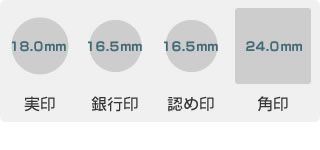 会社設立 実印・銀行印・角印・認印 寸胴+シヤチハタ住所印セット 4本（角24mm）【シャチハタ住所印】 【黒水牛】/角印【政宗】