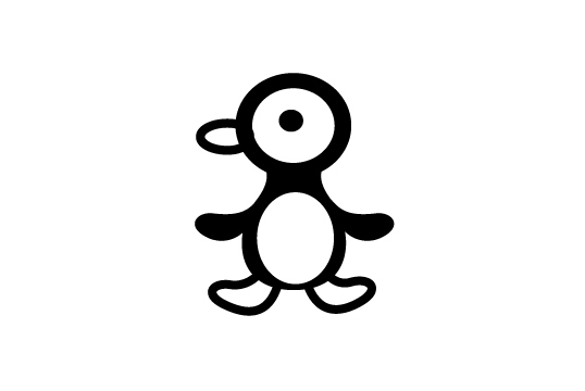 ゴルフボールスタンプ マイボールスタンプ キャラクターアイコンタイプ 【No.7 ペンギンA】