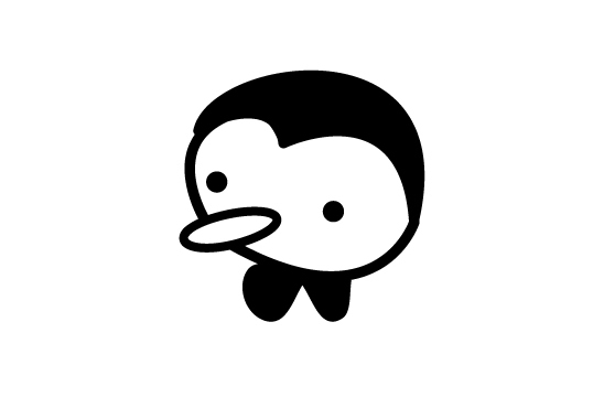 ゴルフボールスタンプ マイボールスタンプ キャラクターアイコンタイプ 【No.12 ペンギンB】