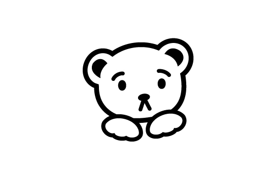 ゴルフボールスタンプ マイボールスタンプ キャラクターアイコンタイプ 【No.13 くま】