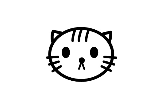 ゴルフボールスタンプ マイボールスタンプ キャラクターアイコンタイプ 【No.16 ねこB】