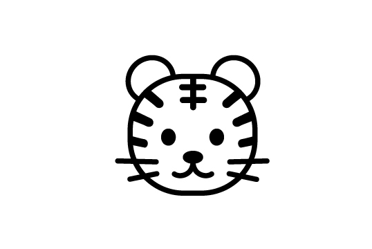 ゴルフボールスタンプ マイボールスタンプ キャラクターアイコンタイプ 【No.23 干支寅】
