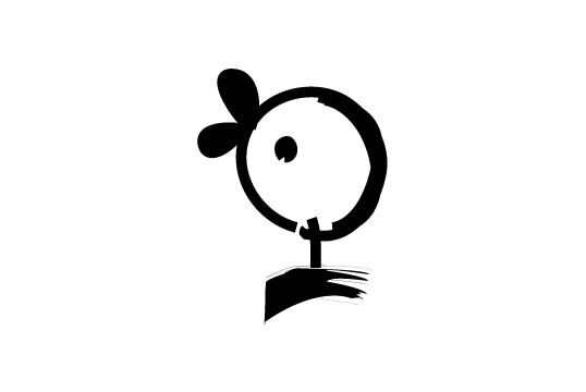ゴルフボールスタンプ マイボールスタンプ キャラクターアイコンタイプ 【No.49 マイボール】