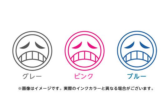 ゴルフボールスタンプ ワンピースマイボールスタンプ 海賊旗シリーズ エース Ver 印鑑 はんこ 実印 ハンコヤドットコム
