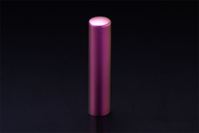 銀行印 プリズム【カラー】 キューティーベリー 13.5mm│印鑑・はんこ・銀行印【ハンコヤドットコム】