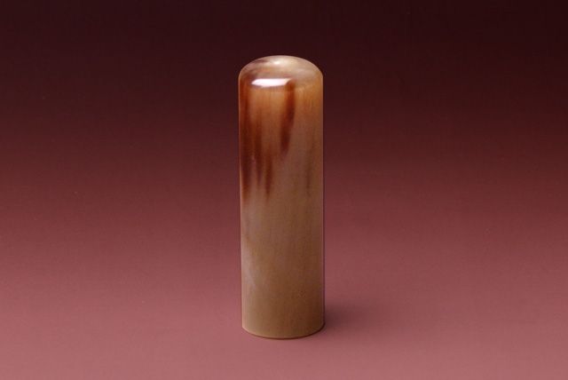 実印 牛角・淡色 18.0mm│印鑑・はんこ・実印【ハンコヤドットコム】