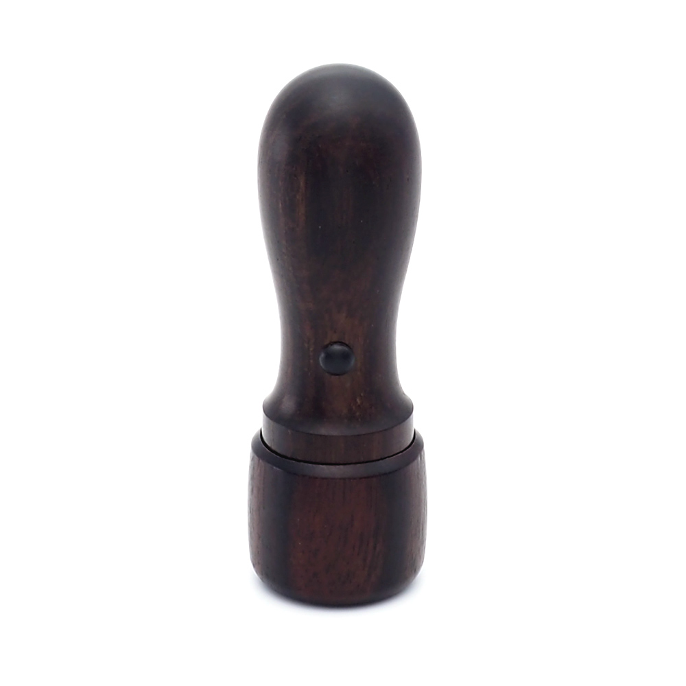 会社実印 （天丸・蓋付） 黒檀 18.0mm