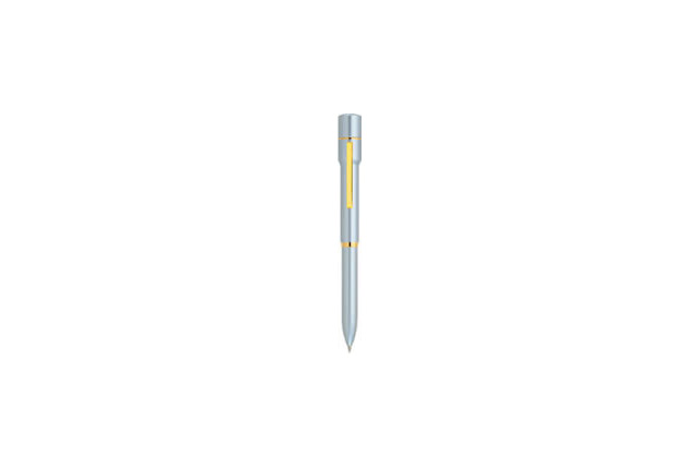 タニエバー ネームペン スタンペンスラットG シルバー TSK-55027【9mm丸浸透ネーム印(楷書体)】