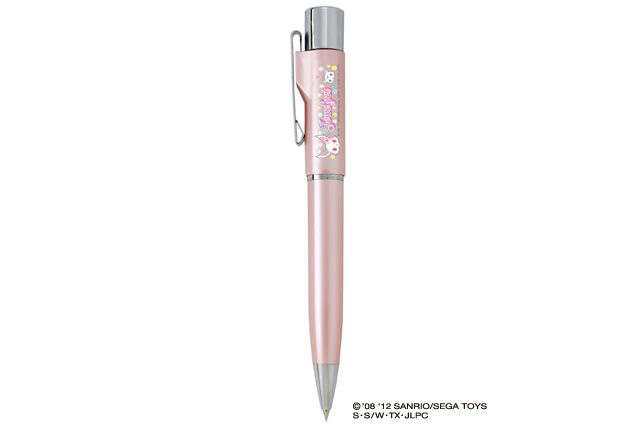 タニエバー ネームペン ジュエルペットスタンペンGノック式 ピンク