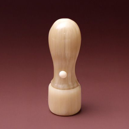 会社法人印 チタン印鑑ブラスト （寸胴） 16.5mm【印鑑】