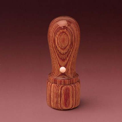 会社法人印 プレミアムチタン印鑑プレミアムブラック （天丸） 18.0mm【印鑑】