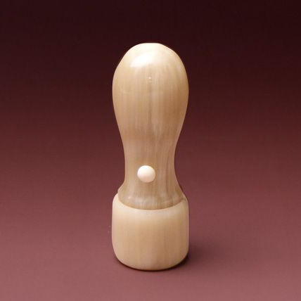 会社法人印 チタン印鑑ブラスト （天丸） 18.0mm【印鑑】