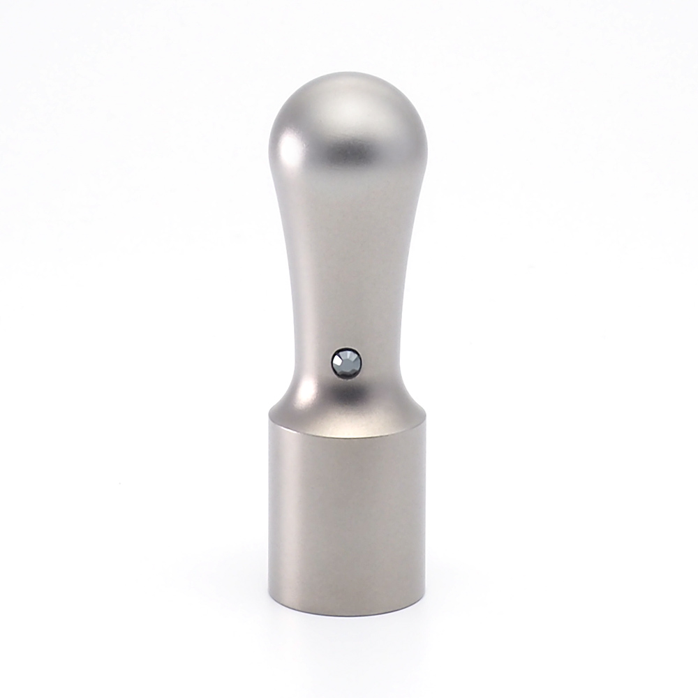 チタン印鑑/会社銀行印  ブラストチタン 16.5mm（寸胴タイプ）
