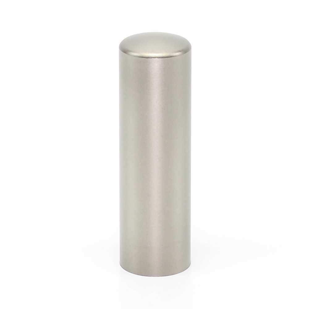 会社認印 （寸胴タイプ）ブラストチタン 18.0mm
