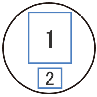 縦1列・添え字