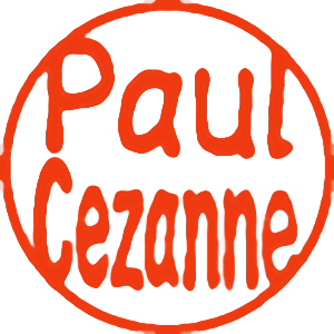 「Paul Cezanne」の印面見本