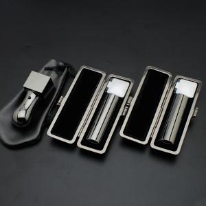 一般社団法人設立(GIA設立)3本セット （実印・銀行印・角印24ｍｍ） プレミアムブラック （寸胴タイプ） 【印鑑ケース・印袋付】【印鑑】