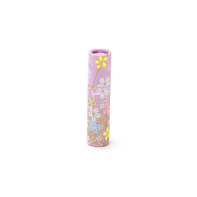 印鑑ケース おしゃれはんこ/和紙柄筒 W-66 10.5-12.0mm