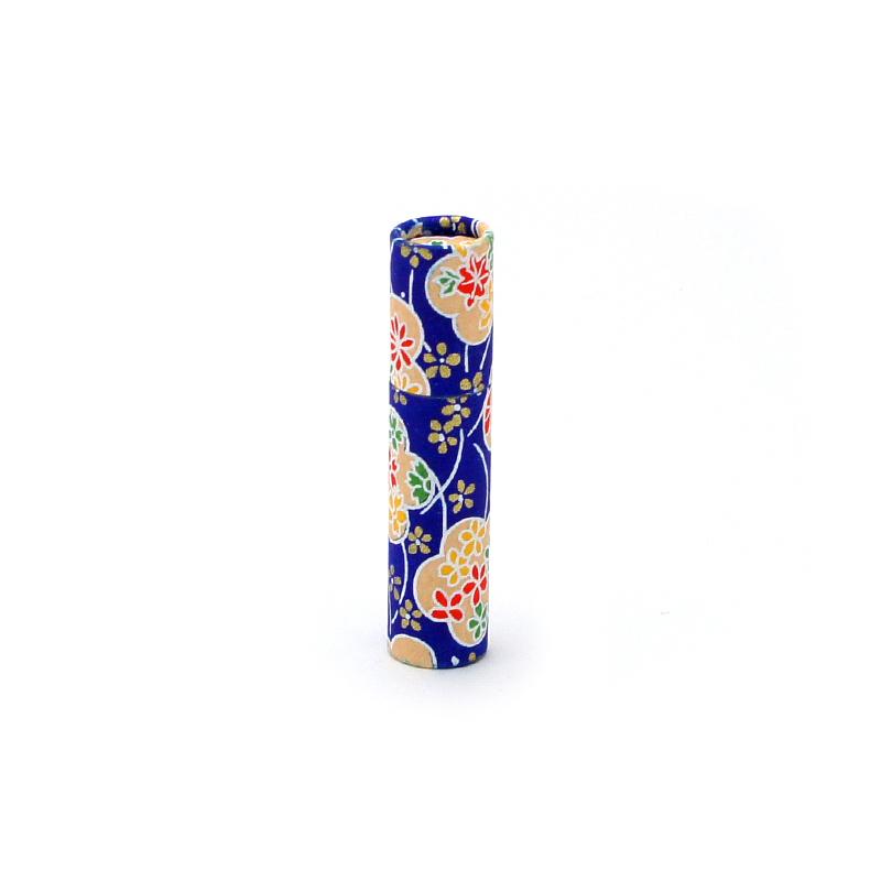 印鑑ケース おしゃれはんこ/和紙柄筒 W-69 10.5-12.0mm