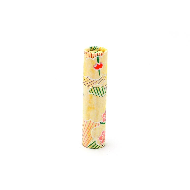 印鑑ケース おしゃれはんこ/和紙柄筒 W-86 10.5-12.0mm