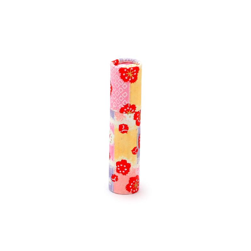印鑑ケース おしゃれはんこ/和紙柄筒 W-87 10.5-12.0mm
