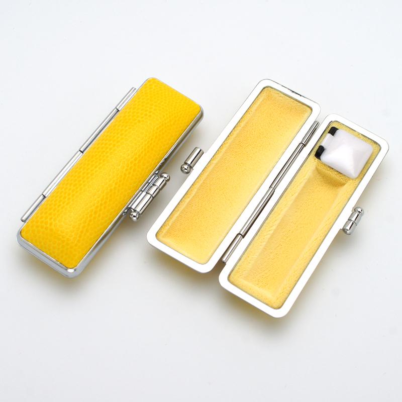 印鑑ケース サニーケース イエロー 13.5-15.0mm