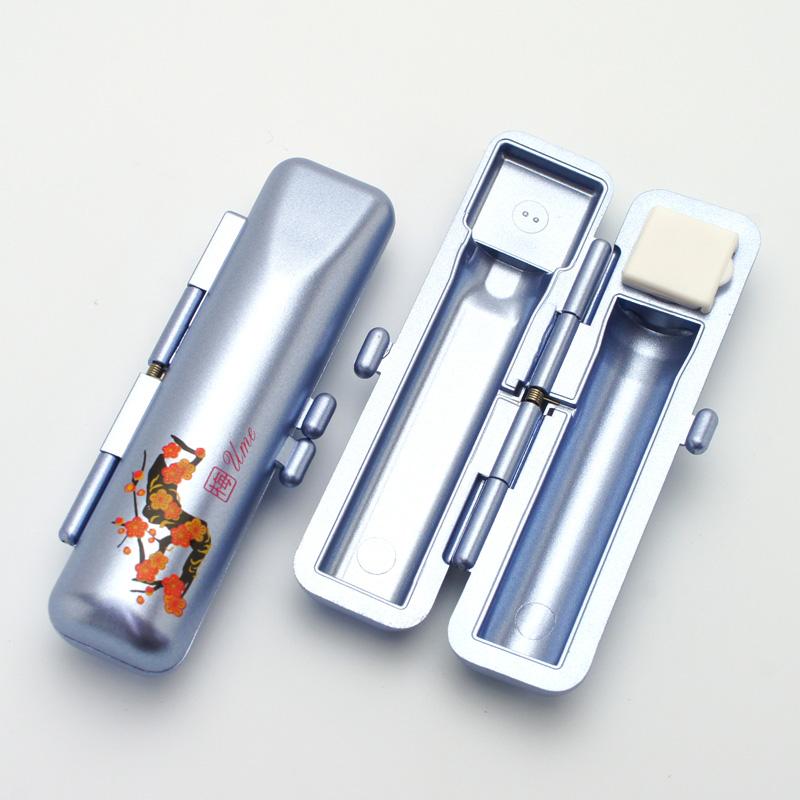印鑑ケース 和印鑑ケース ブルー 10.5-12.0mm