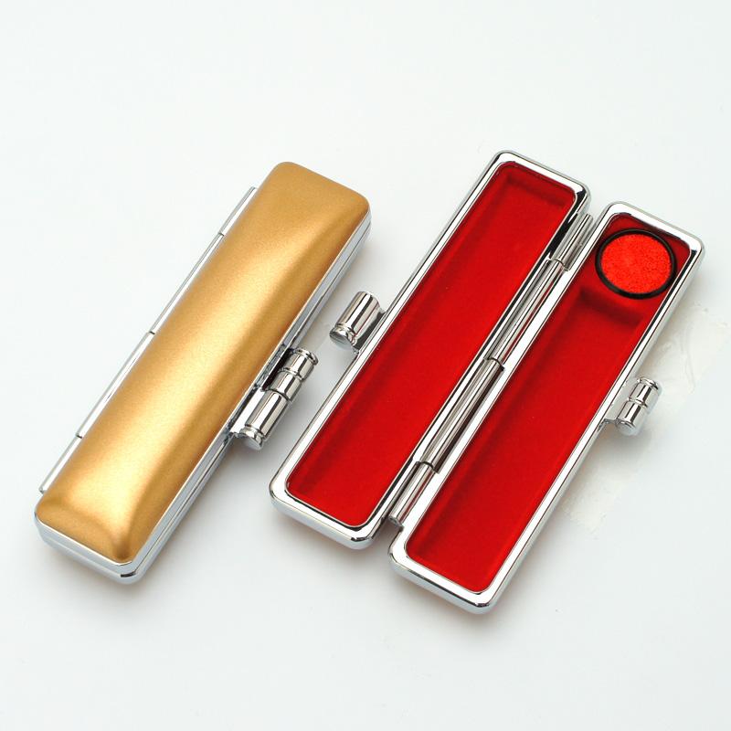 印鑑ケース ネオメタリックケース ゴールド 10.5-12.0mm