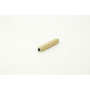 特殊用途[黒ゴム] データ入稿ゴム印（耐油） 6×6mm