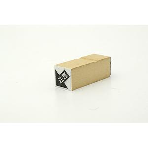 特殊用途[黒ゴム] データ入稿ゴム印（耐油） 18×18mm