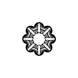 レーススタンプ 30×30mm