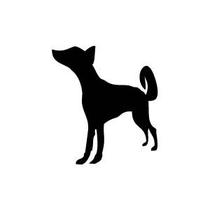 イラストスタンプ 8×8mm 【犬】