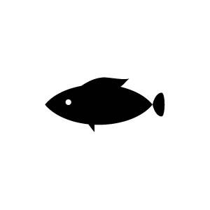 イラストスタンプ 8×8mm 【魚】