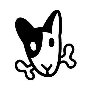 ゴルフボールスタンプ マイボールスタンプ キャラクターアイコンタイプ 【No.8 いぬA】